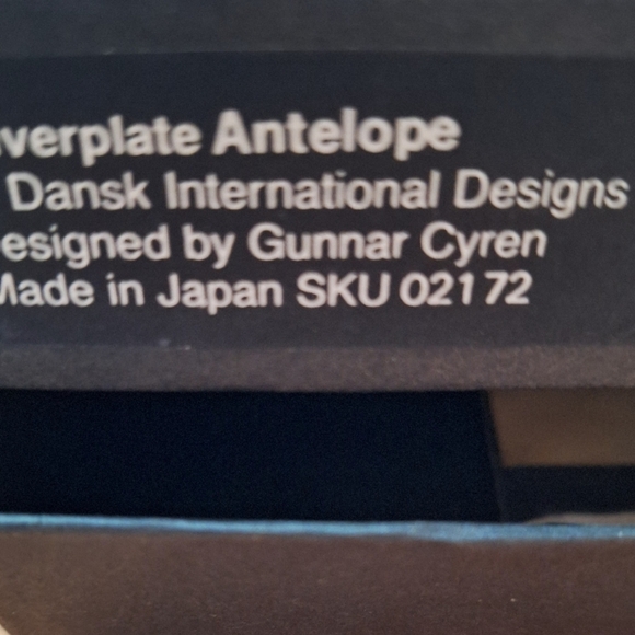 NEW DANSK SILVERPLATED COMPASS CLOCK - Picture 4 of 4